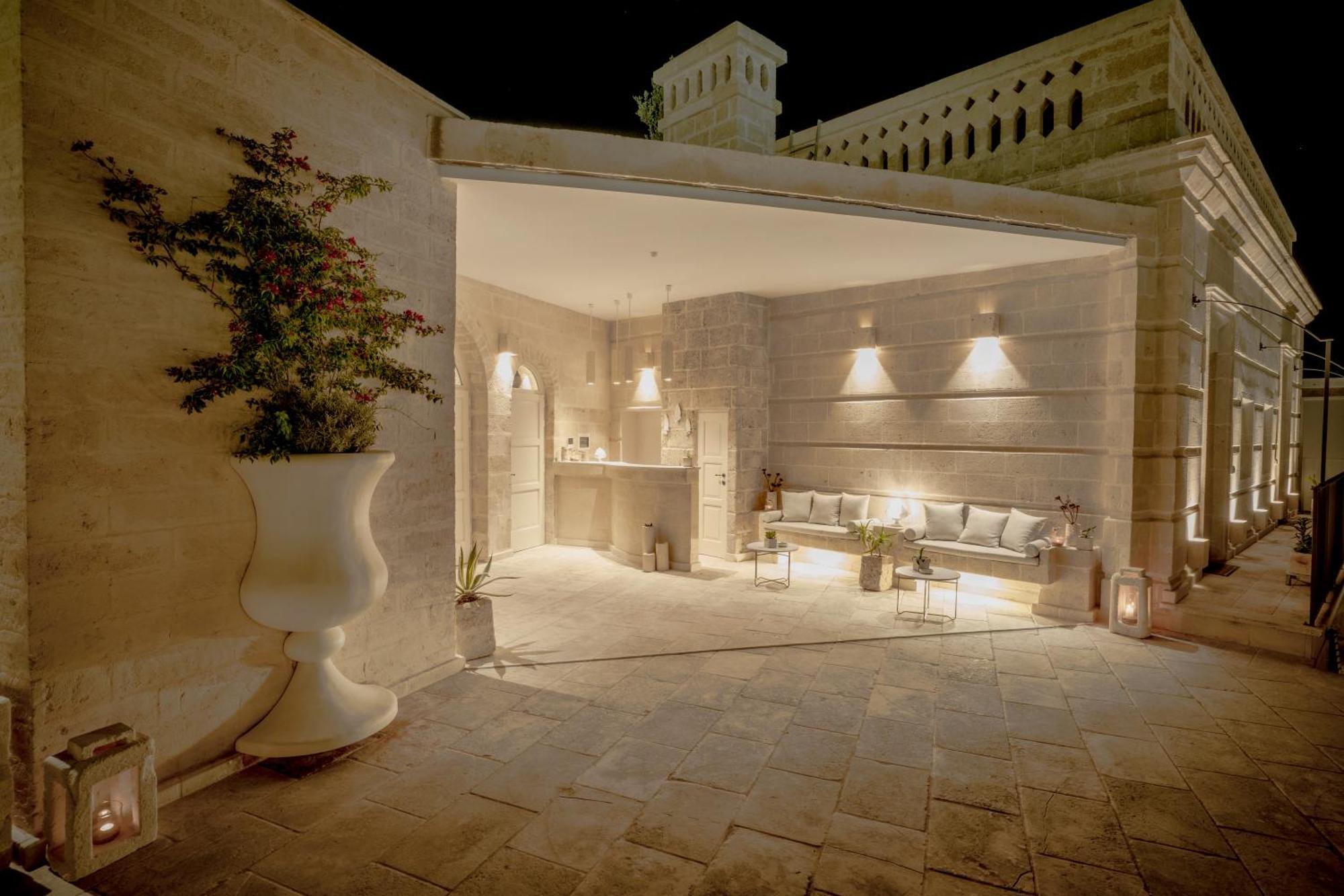 Tufo Bianco Relais Bed & Breakfast Massafra Bagian luar foto