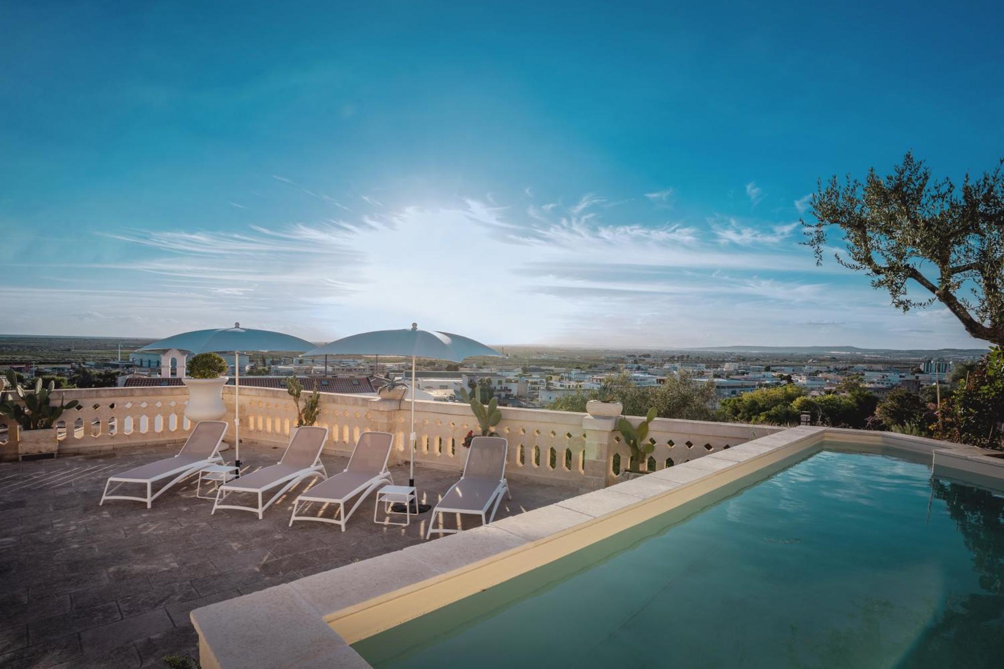 Tufo Bianco Relais Bed & Breakfast Massafra Bagian luar foto